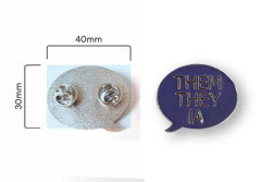 Pronoun Badge They Them 615X410px V2